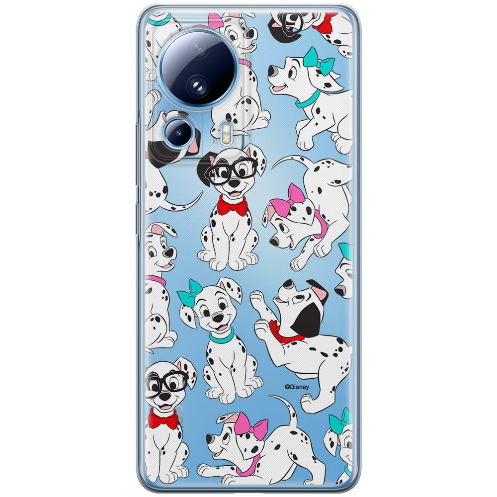 ERT GROUP mobile phone case for Xiaomi 13 LITE/CIVI 2 original and officially Licensed Disney pattern Dalmatians 006 optimally adapted to the shape of the mobile phone, partially transparent