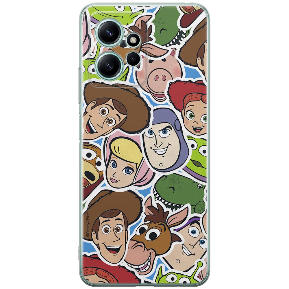 ERT GROUP mobile phone case for Xiaomi REDMI NOTE 12 4G original and officially Licensed Disney pattern Toy Story 001 optimally adapted to the shape of the mobile phone, case made of TPU
