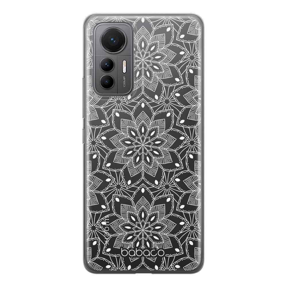 Babaco ERT GROUP mobile phone case for Xiaomi MI 12 LITE original and officially Licensed pattern Mandalas 009 optimally adapted to the shape of the mobile phone, case made of TPU