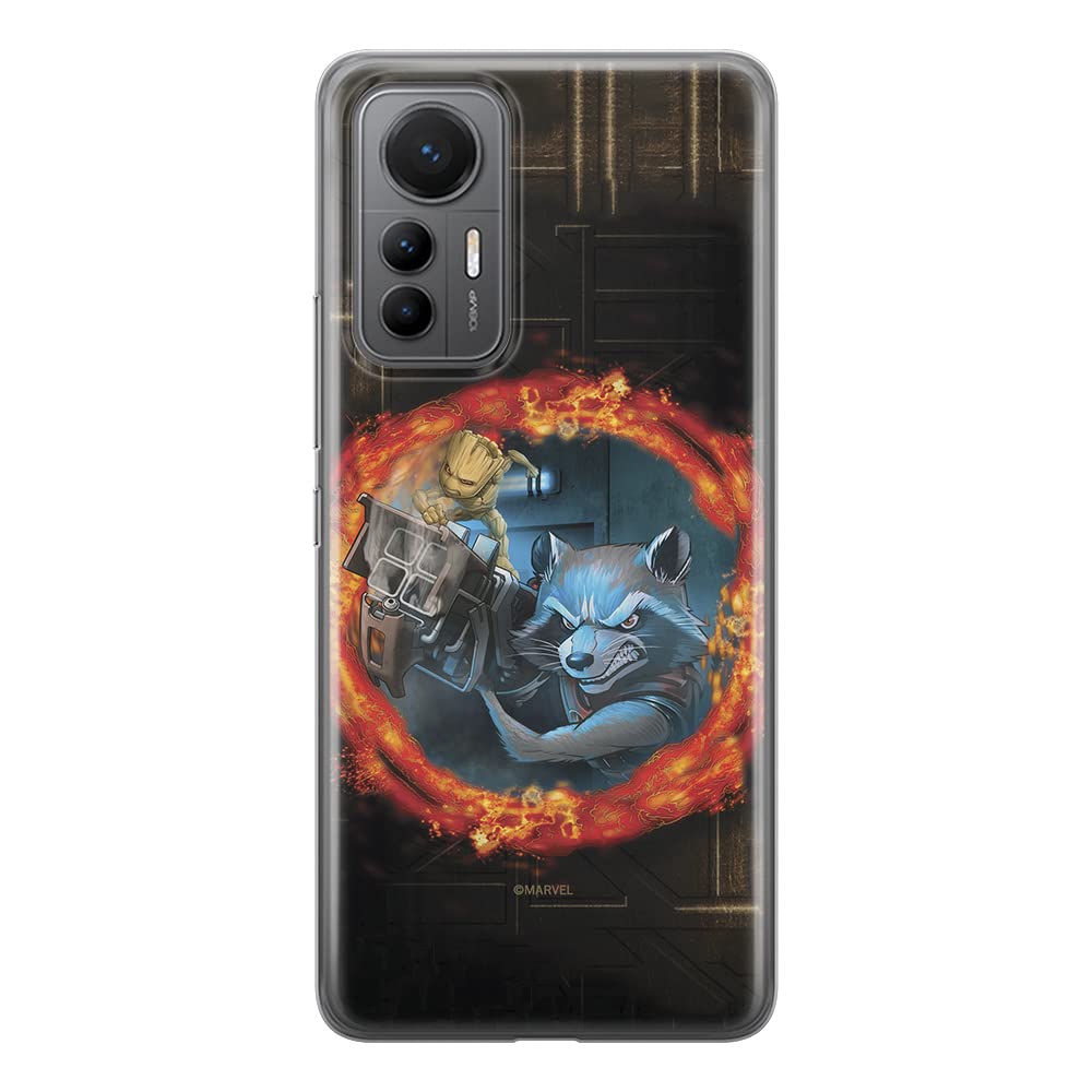 ERT GROUP mobile phone case for Xiaomi MI 12 LITE original and officially Licensed Marvel pattern Guardians of the Galaxy 008 optimally adapted to the shape of the mobile phone, case made of TPU
