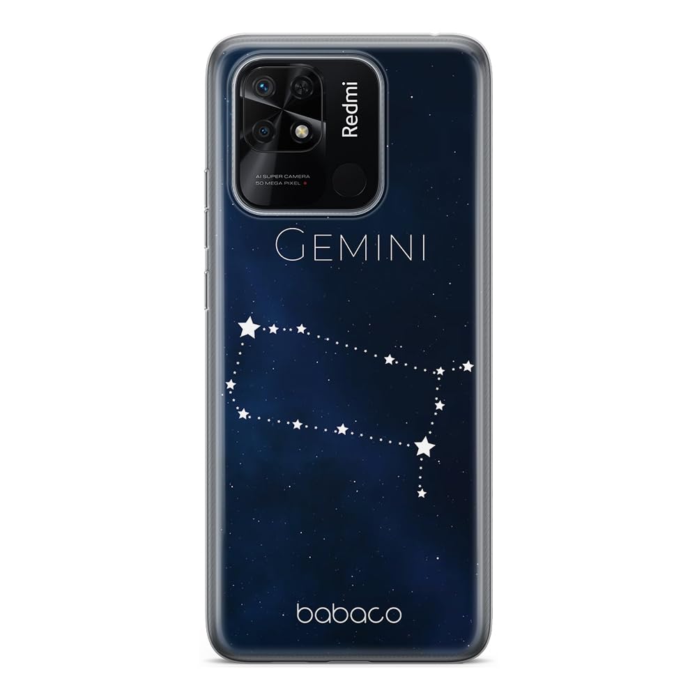 Babaco ERT GROUP mobile phone case for Xiaomi REDMI 10C original and officially Licensed pattern Zodiac Constellation 003 optimally adapted to the shape of the mobile phone, case made of TPU