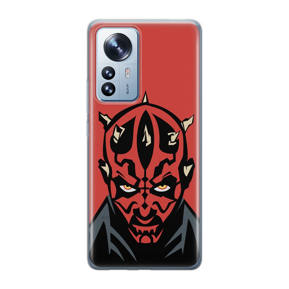 ERT GROUP mobile phone case for Xiaomi 12 PRO original and officially Licensed Star Wars pattern Darth Maul 004 optimally adapted to the shape of the mobile phone, case made of TPU