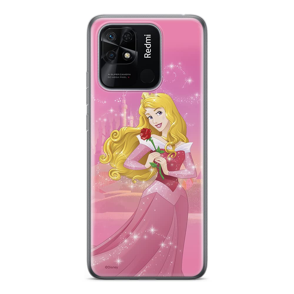 ERT GROUP mobile phone case for Xiaomi REDMI 10C original and officially Licensed Disney pattern Aurora 001 optimally adapted to the shape of the mobile phone, case made of TPU