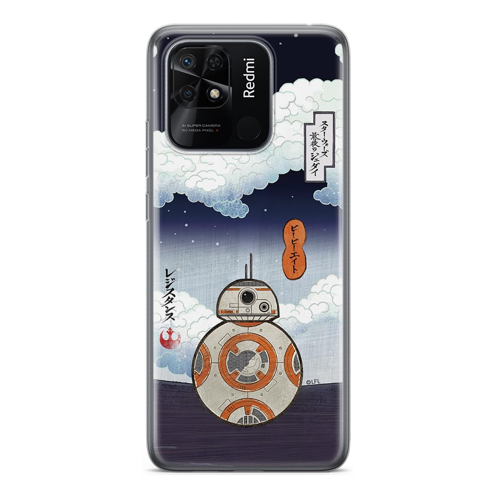 ERT GROUP mobile phone case for Xiaomi REDMI 10C original and officially Licensed Star Wars pattern BB 8 011 optimally adapted to the shape of the mobile phone, case made of TPU