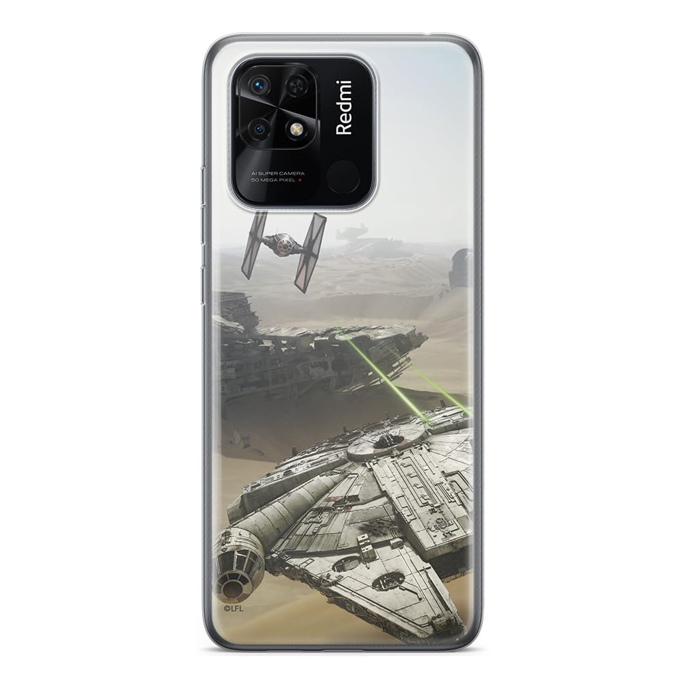 ERT GROUP mobile phone case for Xiaomi REDMI 10C original and officially Licensed Star Wars pattern 008 optimally adapted to the shape of the mobile phone, case made of TPU