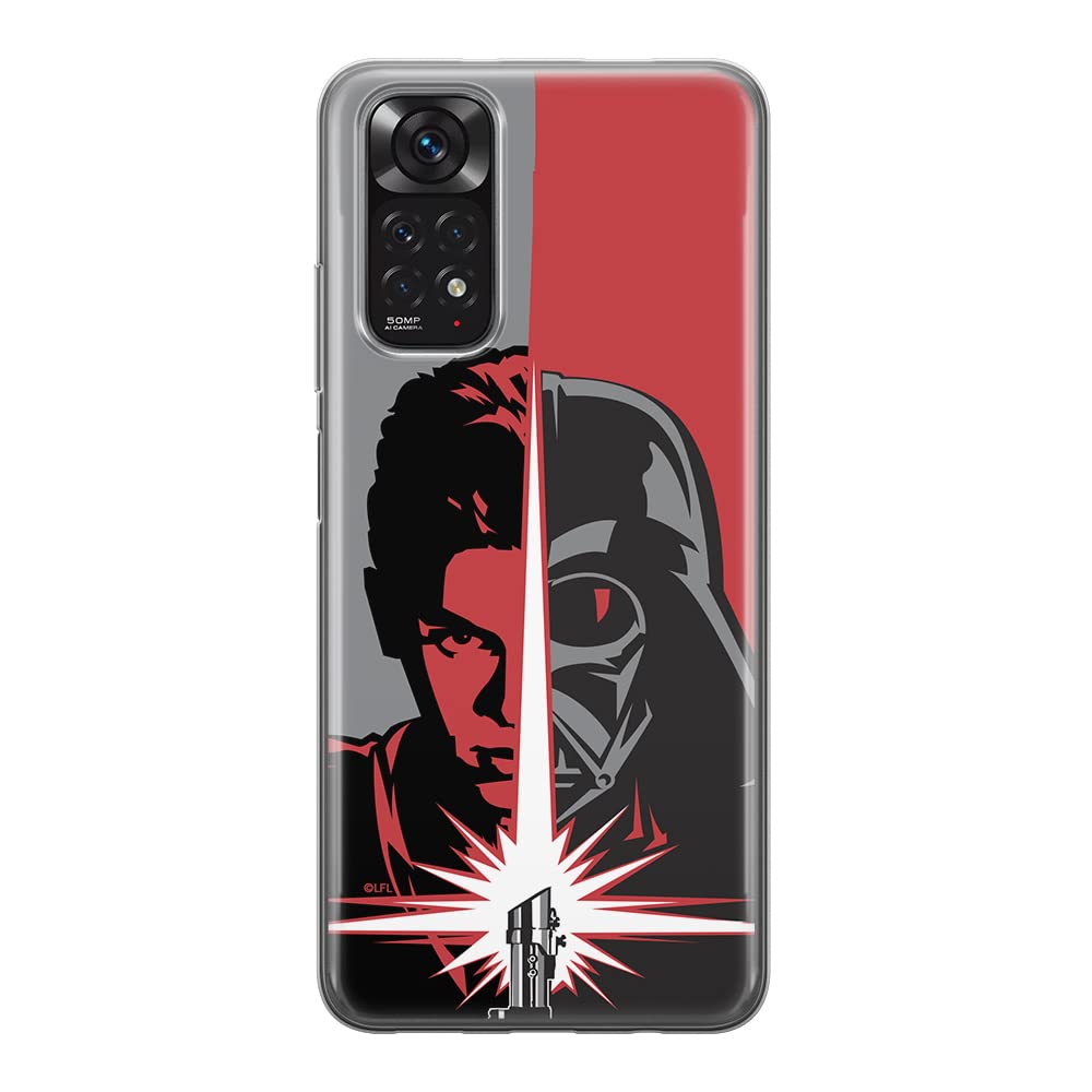 ERT GROUP mobile phone case for Xiaomi REDMI NOTE 11S 4G / REDMI NOTE 11 4G original and officially Licensed Star Wars pattern Darth Vader 007, case made of TPU