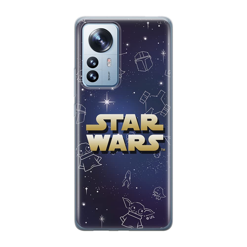 ERT GROUP mobile phone case for Xiaomi 12 / 12X original and officially Licensed Star Wars pattern Baby Yoda 022 optimally adapted to the shape of the mobile phone, case made of TPU