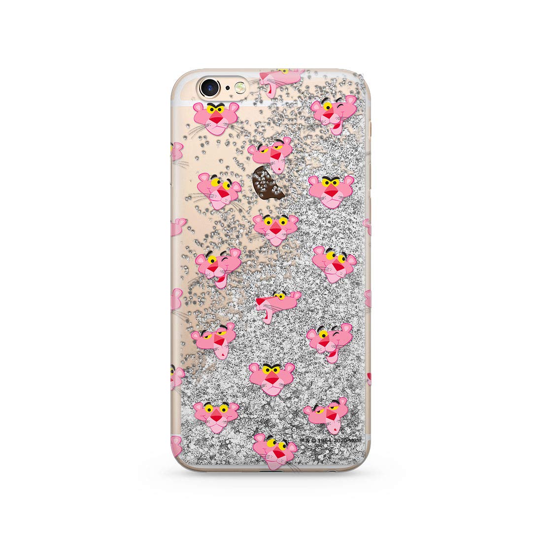 ERT GROUP Original Pink Panther TPU Case for iPhone 6 PLUS, Liquid Silicone Cover, Flexible and Slim, Protective for Screen, Shockproof and Anti-Scratch Phone Case