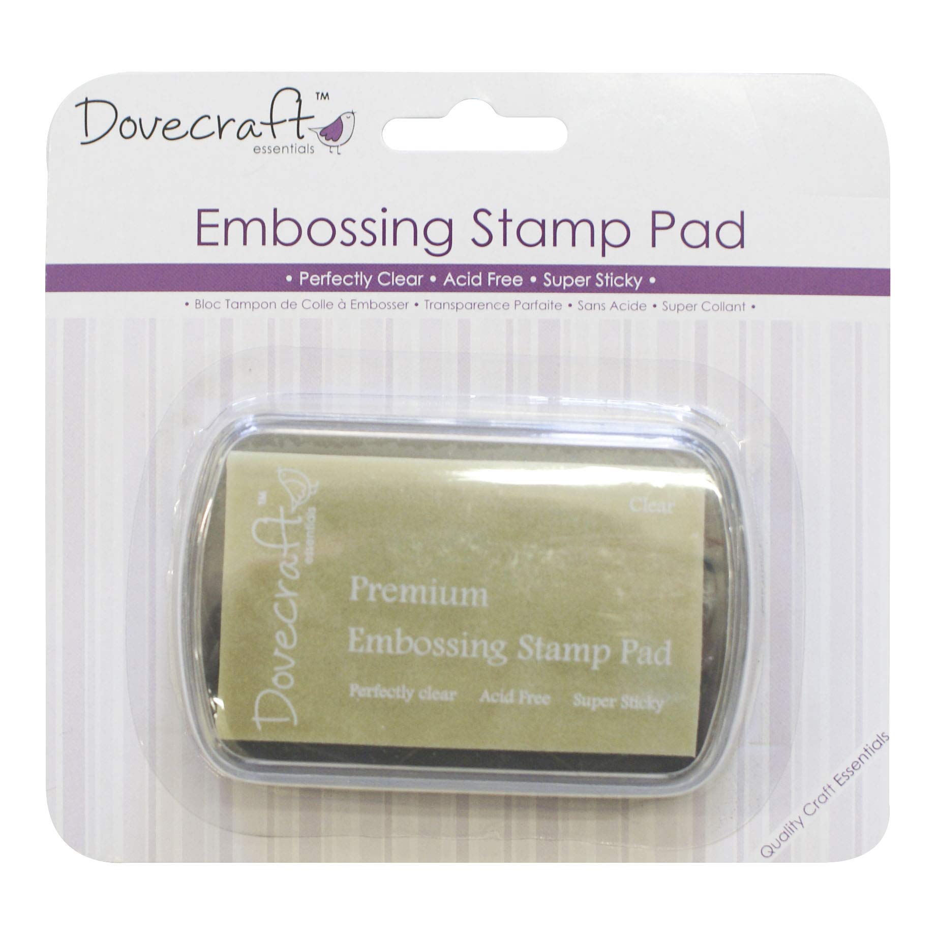 Trimcraft DCBS62 Dovecraft Clear Embossing Pad