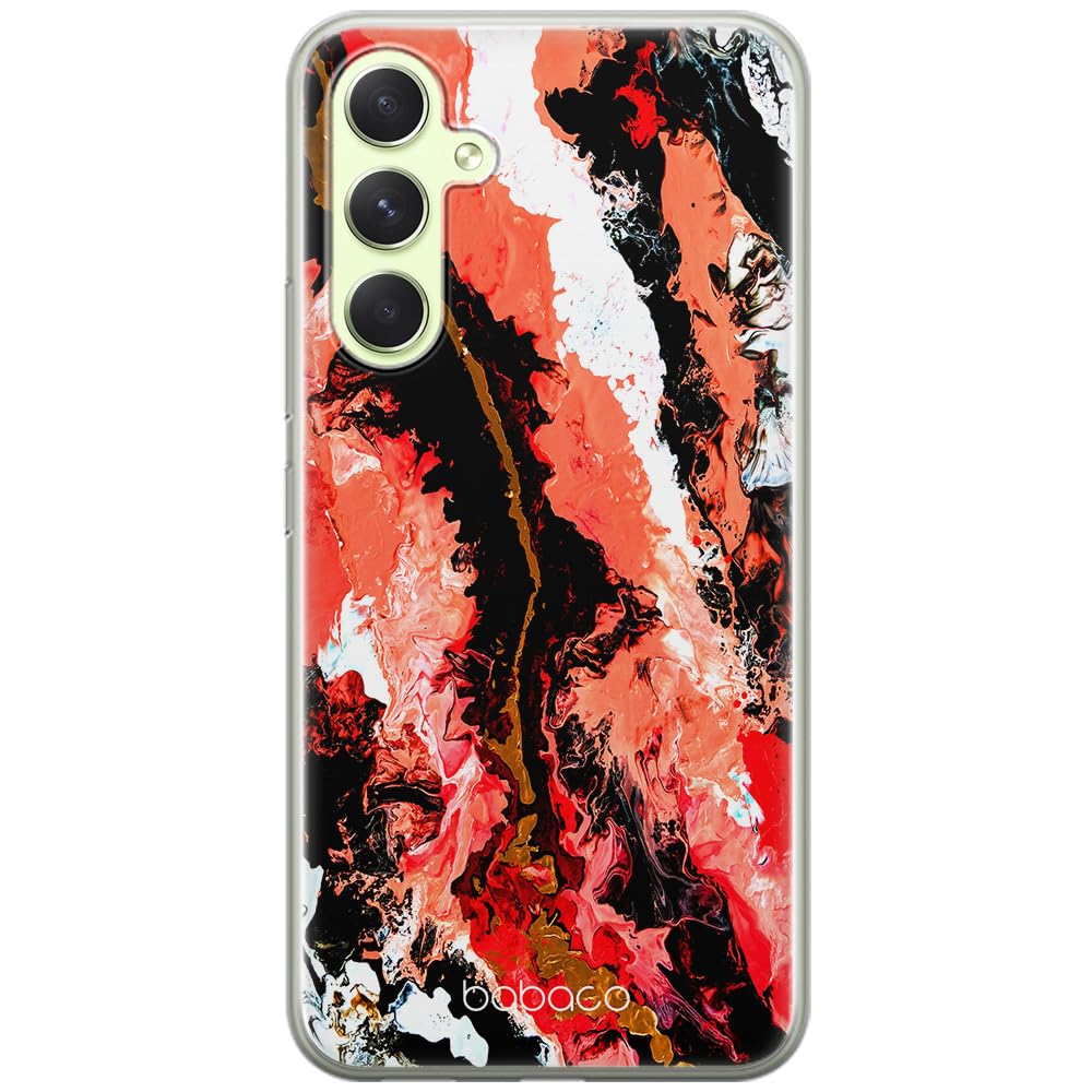 Babaco ERT GROUP mobile phone case for Samsung A54 5G original and officially Licensed pattern Abstract 024 optimally adapted to the shape of the mobile phone, case made of TPU