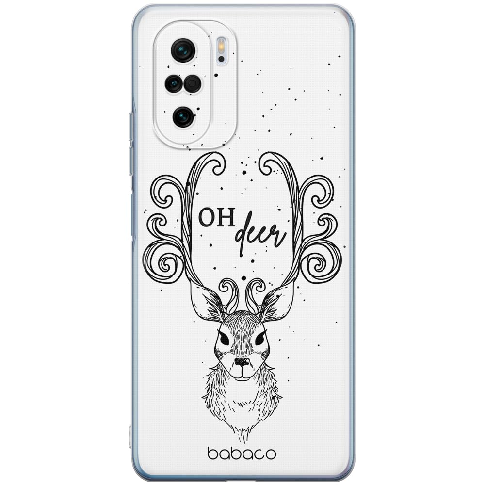 Babaco ERT GROUP mobile phone case for Xiaomi MI 11i/ REDMI K40/K40 PRO/POCO F3/ F3 PRO original and officially Licensed pattern Winter 002 adapted to the shape of the mobile phone, case made of TPU