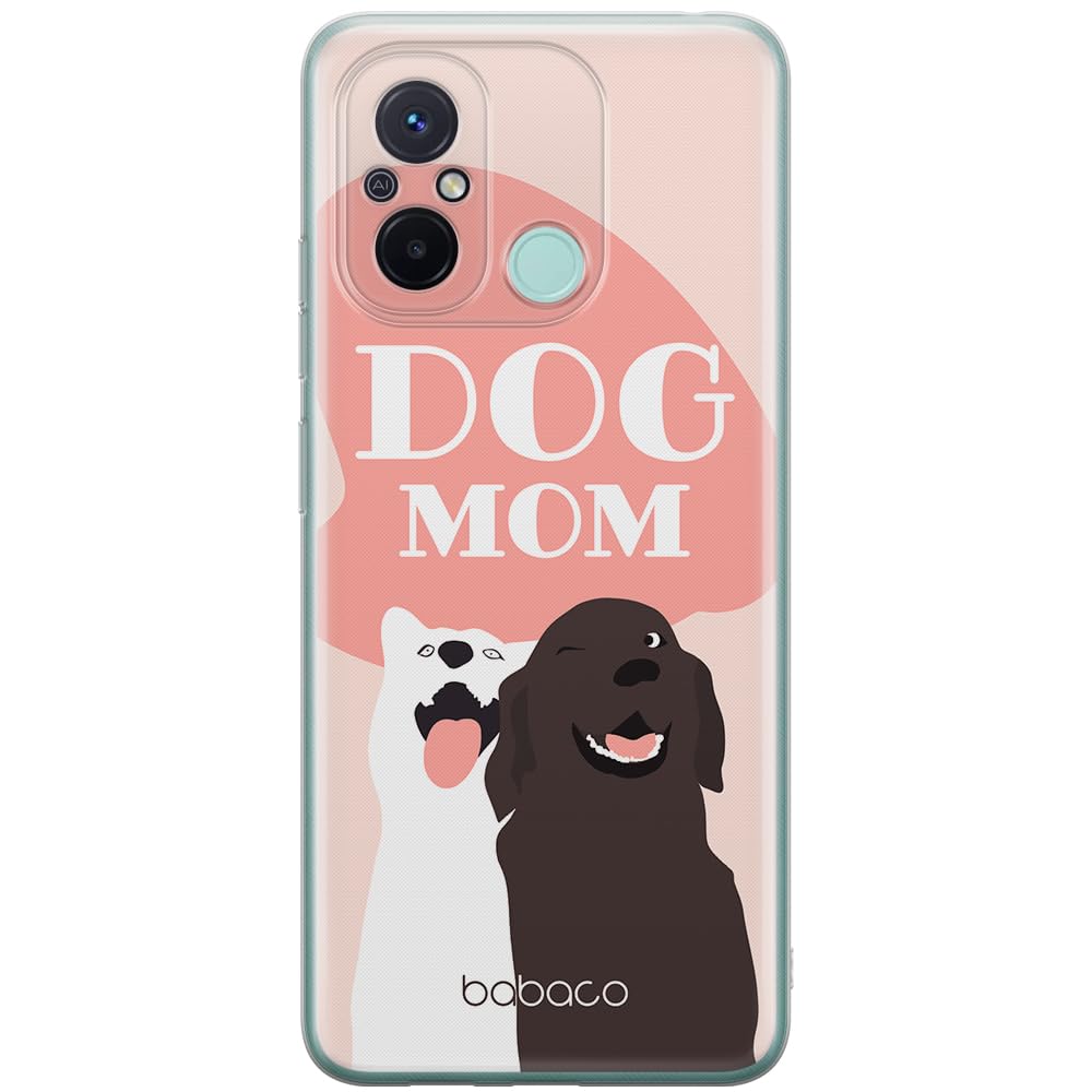 Babaco ERT GROUP mobile phone case for Xiaomi REDMI 12C/ REDMI 11A original and officially Licensed pattern Dogs 008 optimally adapted to the shape of the mobile phone, case made of TPU