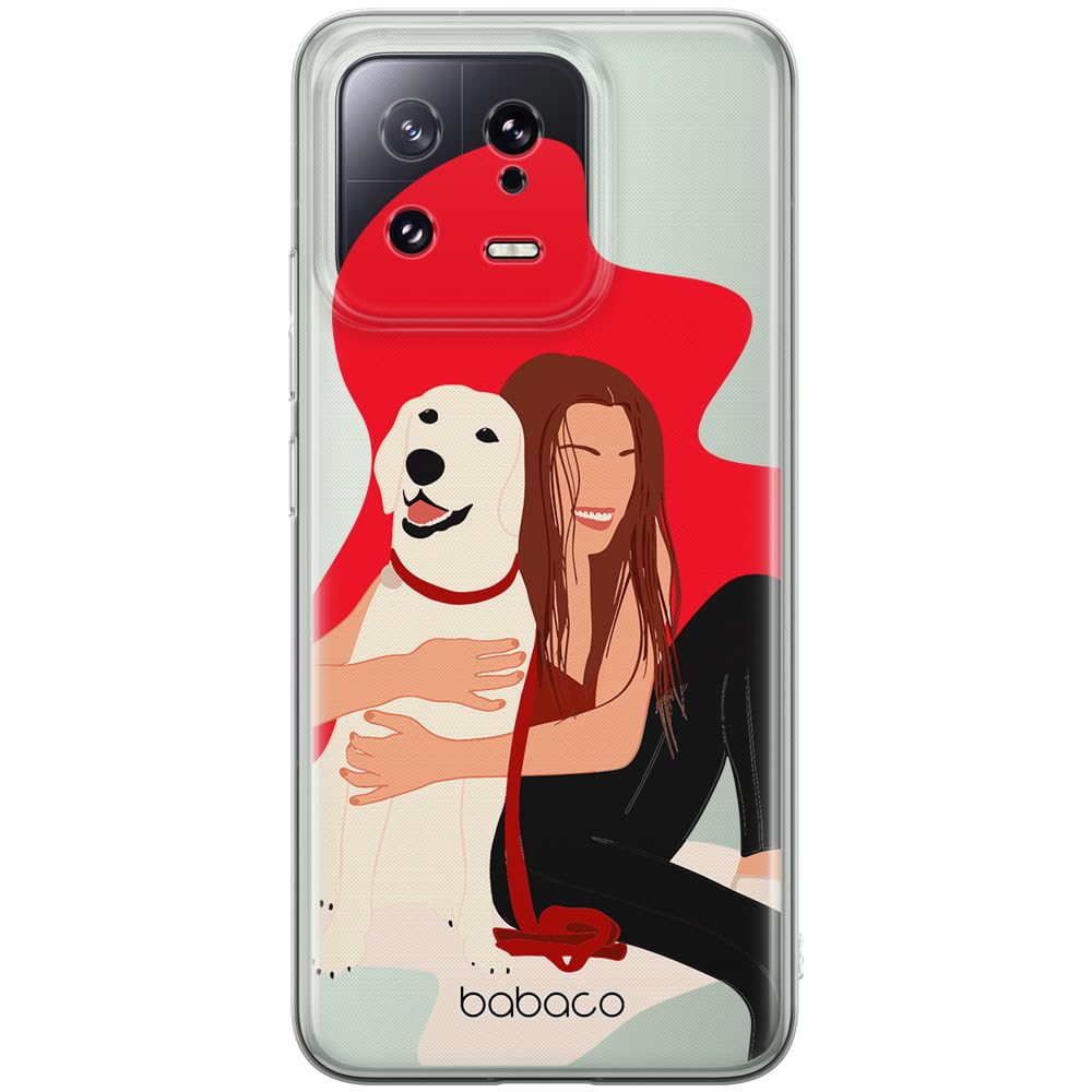 Babaco ERT GROUP mobile phone case for Xiaomi 13 original and officially Licensed pattern Dogs 006 optimally adapted to the shape of the mobile phone, partially transparent