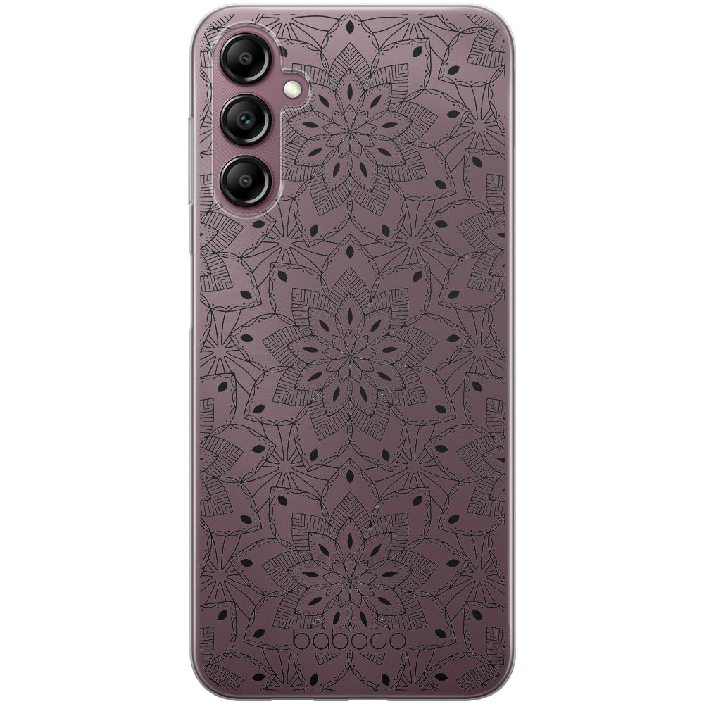 Babaco ERT GROUP mobile phone case for Samsung A14 4G/5G original and officially Licensed pattern Mandalas 009 optimally adapted to the shape of the mobile phone, case made of TPU