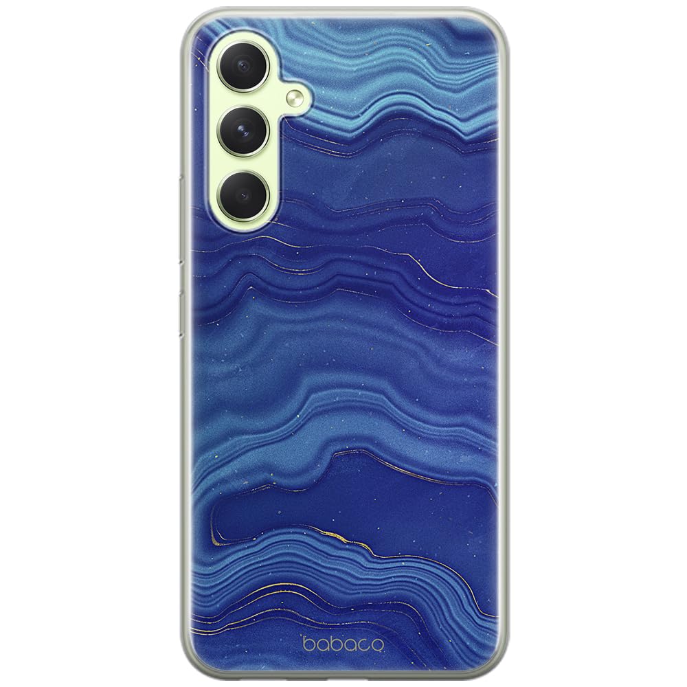 Babaco ERT GROUP mobile phone case for Samsung A54 5G original and officially Licensed pattern Marble 003 optimally adapted to the shape of the mobile phone, case made of TPU