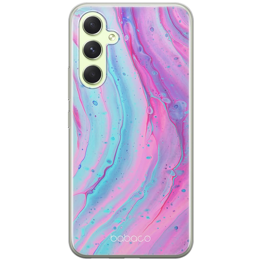 Babaco ERT GROUP mobile phone case for Samsung A54 5G original and officially Licensed pattern Abstract 012 optimally adapted to the shape of the mobile phone, case made of TPU