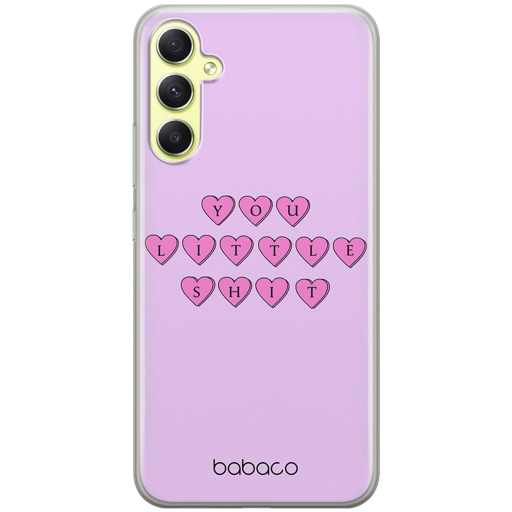 Babaco ERT GROUP mobile phone case for Samsung A34 5G original and officially Licensed pattern 90's Girl 015 optimally adapted to the shape of the mobile phone, case made of TPU