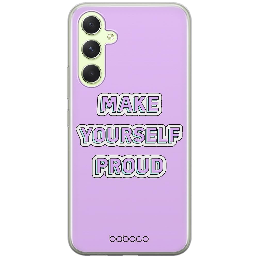 Babaco ERT GROUP mobile phone case for Samsung A54 5G original and officially Licensed pattern 90's Girl 010 optimally adapted to the shape of the mobile phone, case made of TPU
