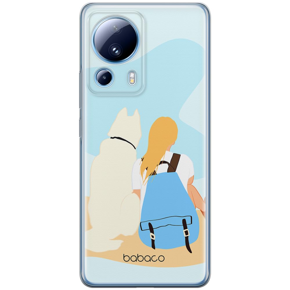 Babaco ERT GROUP mobile phone case for Xiaomi 13 LITE/CIVI 2 original and officially Licensed pattern Dogs 003 optimally adapted to the shape of the mobile phone, case made of TPU