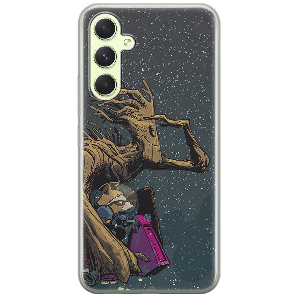 ERT GROUP mobile phone case for Samsung A54 5G original and officially Licensed Marvel pattern Guardians of the Galaxy 003 optimally adapted to the shape of the mobile phone, case made of TPU