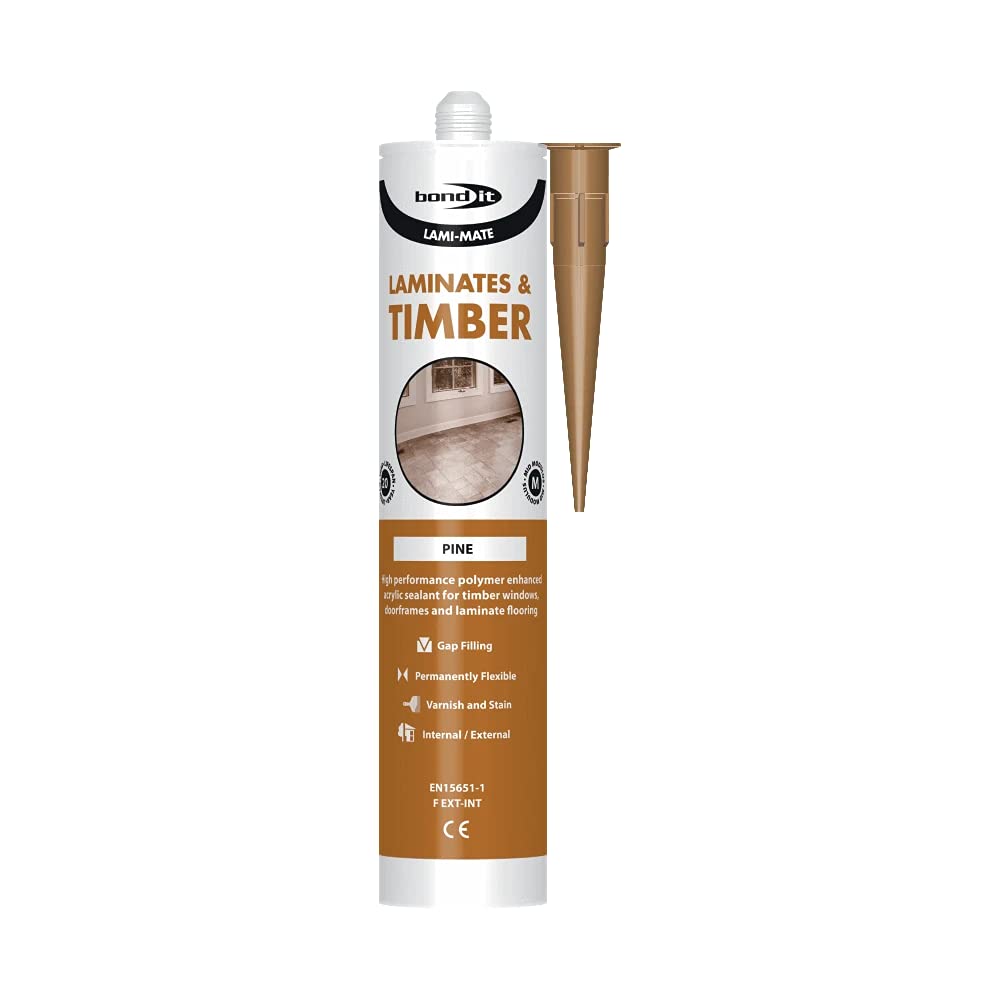 Bond-It BDLSPN Lami-Mate Timber Sealant Pine EU3, Brown, 290ml