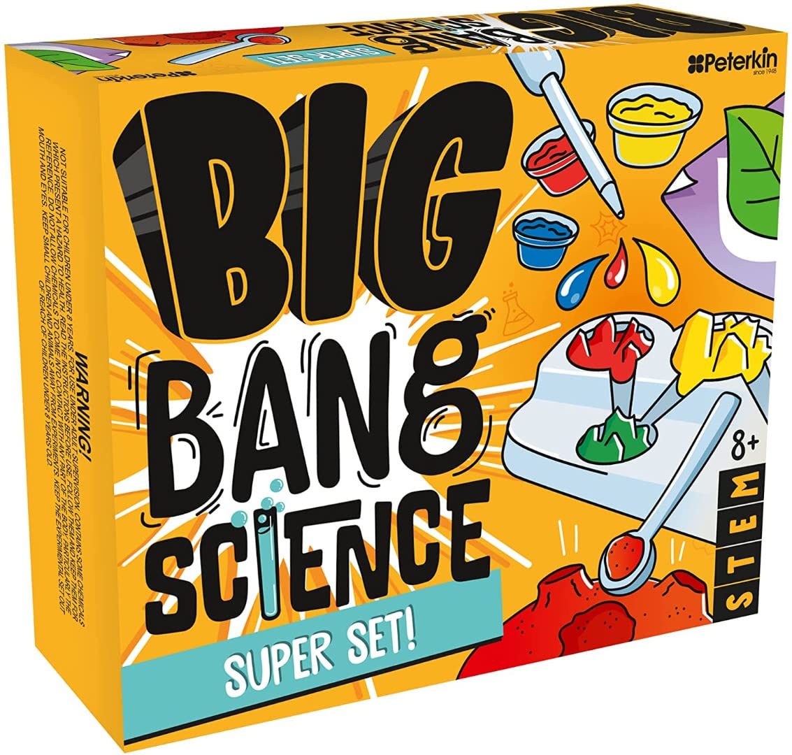 PETERKIN | Big Bang Science - Super Set | Have lots of fun exploring the world of science! | Craft & Science | STEM Toys | Ages 8+