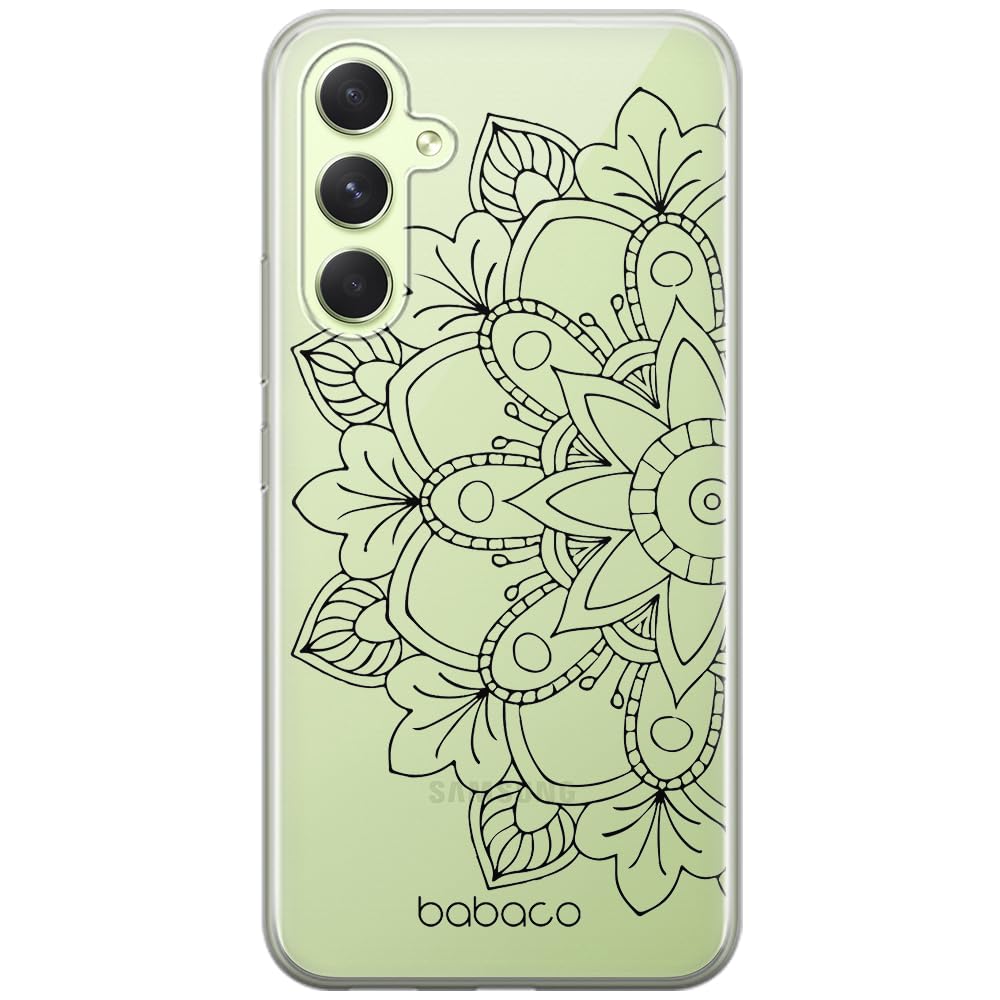 Babaco ERT GROUP mobile phone case for Samsung A54 5G original and officially Licensed pattern Mandalas 005 optimally adapted to the shape of the mobile phone, case made of TPU