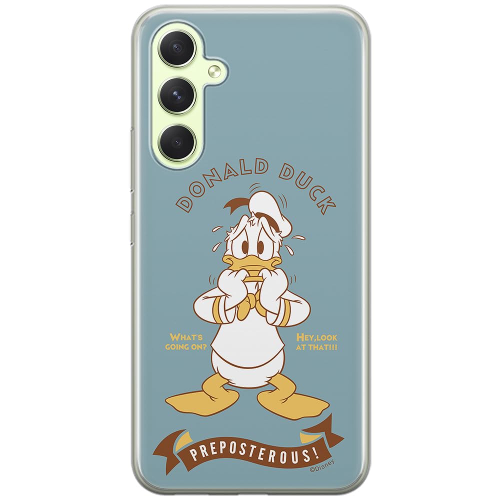 ERT GROUP mobile phone case for Samsung A54 5G original and officially Licensed Disney pattern Donald 004 optimally adapted to the shape of the mobile phone, case made of TPU