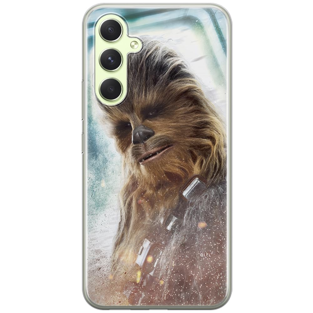 ERT GROUP mobile phone case for Samsung A54 5G original and officially Licensed Star Wars pattern Chewbacca 001 optimally adapted to the shape of the mobile phone, case made of TPU