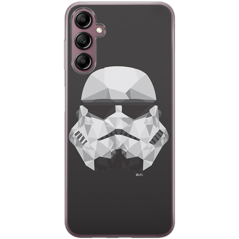 ERT GROUP mobile phone case for Samsung A14 4G/5G original and officially Licensed Star Wars pattern Stormtrooper 008 optimally adapted to the shape of the mobile phone, case made of TPU