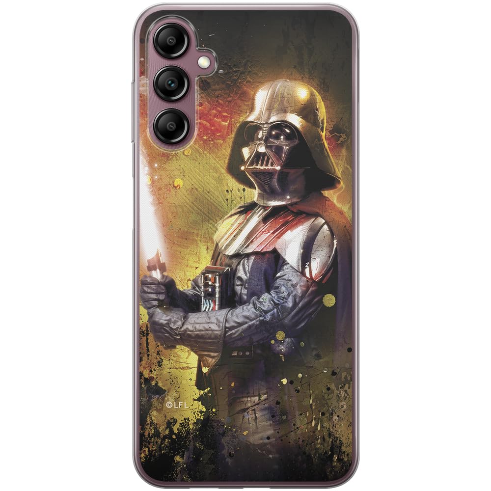 ERT GROUP mobile phone case for Samsung A14 4G/5G original and officially Licensed Star Wars pattern Darth Vader 012 optimally adapted to the shape of the mobile phone, case made of TPU