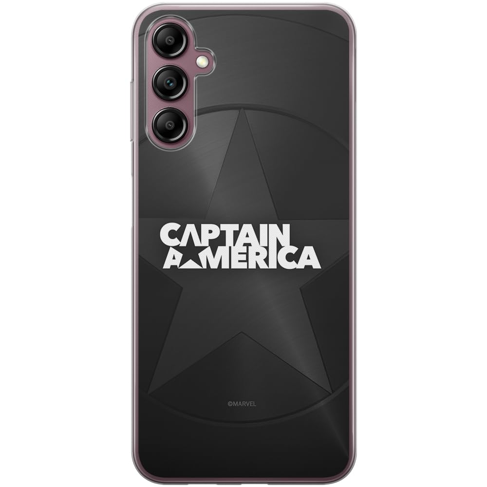 ERT GROUP mobile phone case for Samsung A14 4G/5G original and officially Licensed Marvel pattern Capitan America 024 optimally adapted to the shape of the mobile phone, case made of TPU