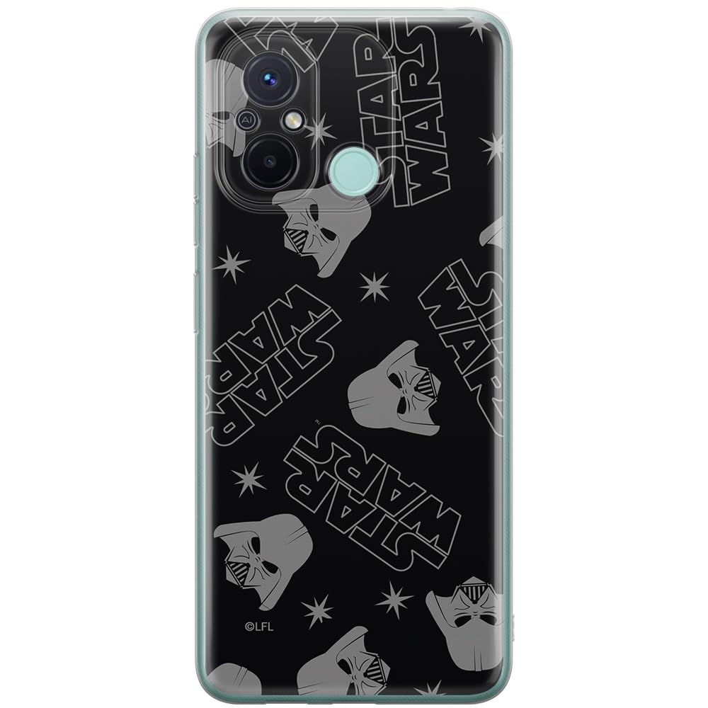 ERT GROUP mobile phone case for Xiaomi REDMI 12C/ REDMI 11A original and officially Licensed Star Wars pattern Darth Vader 009 optimally adapted to the shape of the mobile phone, case made of TPU