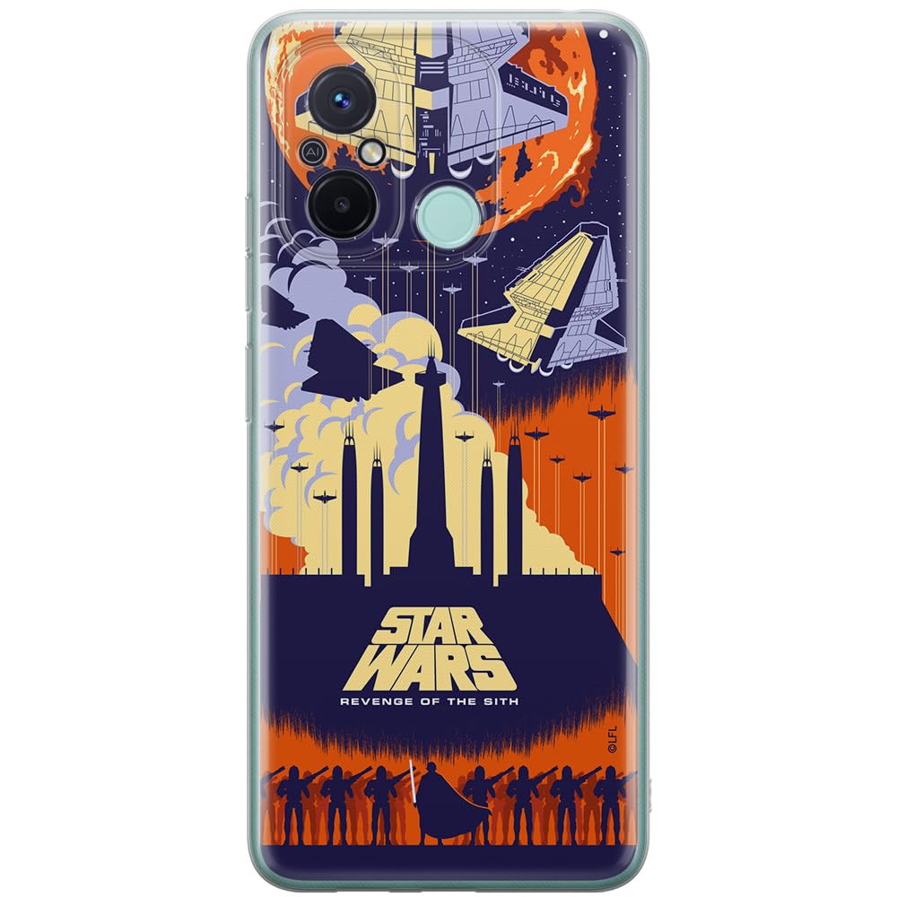 ERT GROUP mobile phone case for Xiaomi REDMI 12C/ REDMI 11A original and officially Licensed Star Wars pattern 030 optimally adapted to the shape of the mobile phone, case made of TPU