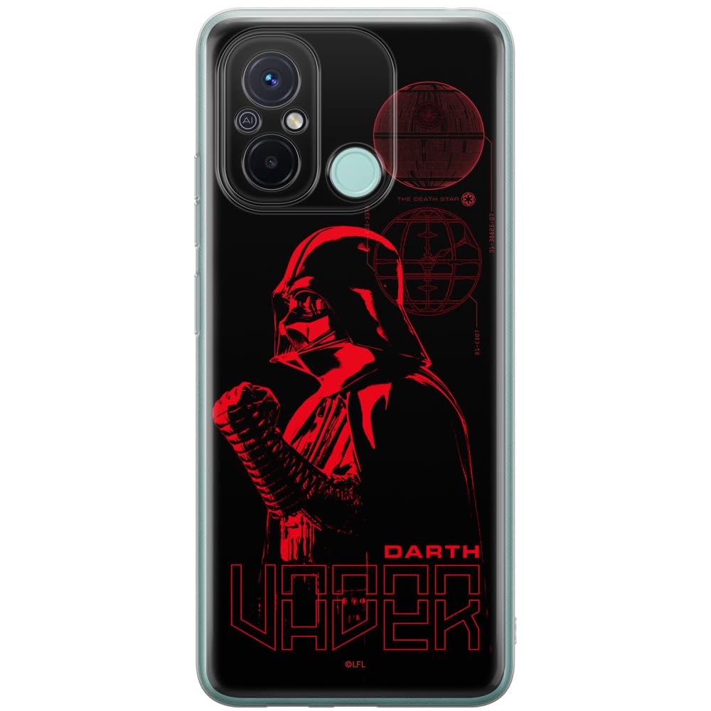 ERT GROUP mobile phone case for Xiaomi REDMI 12C/ REDMI 11A original and officially Licensed Star Wars pattern Darth Vader 016 optimally adapted to the shape of the mobile phone, case made of TPU