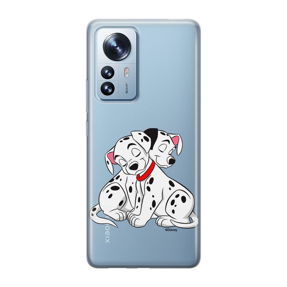 ERT GROUP mobile phone case for Xiaomi 12 / 12X original and officially Licensed Disney pattern Dalmatians 005 optimally adapted to the shape of the mobile phone, partially transparent