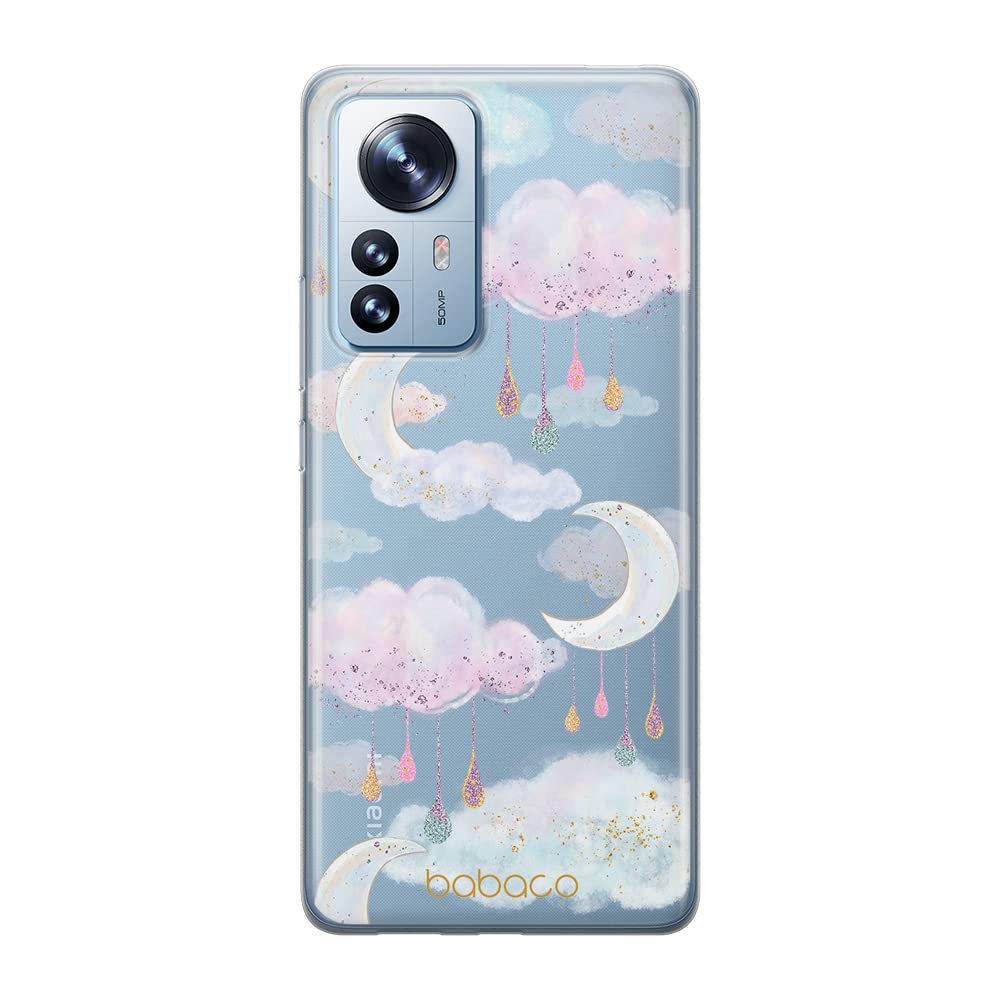 Babaco ERT GROUP mobile phone case for Xiaomi 12 / 12X original and officially Licensed pattern Sky 001 optimally adapted to the shape of the mobile phone, partially transparent