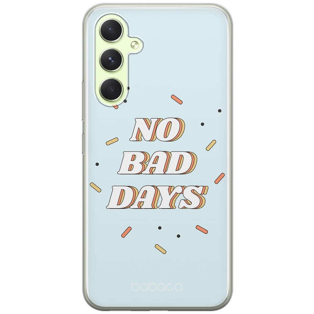 Babaco ERT GROUP mobile phone case for Samsung A54 5G original and officially Licensed pattern 90's Girl 006 optimally adapted to the shape of the mobile phone, case made of TPU