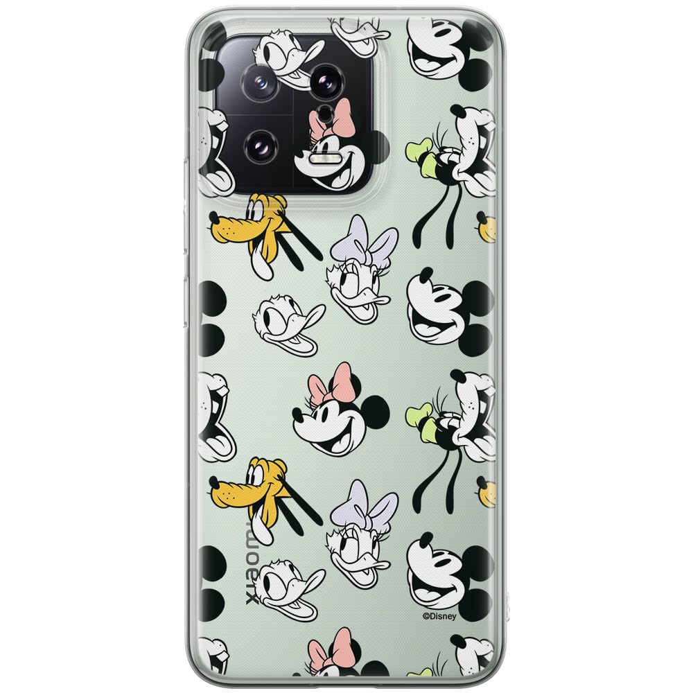ERT GROUP mobile phone case for Xiaomi 13 original and officially Licensed Disney pattern Disney Friends 005 optimally adapted to the shape of the mobile phone, partially transparent