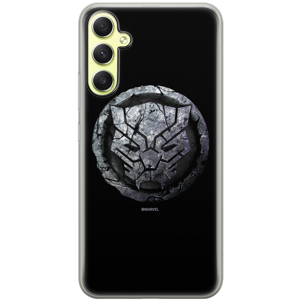 ERT GROUP mobile phone case for Samsung A34 5G original and officially Licensed Marvel pattern Black Panther 013 optimally adapted to the shape of the mobile phone, case made of TPU