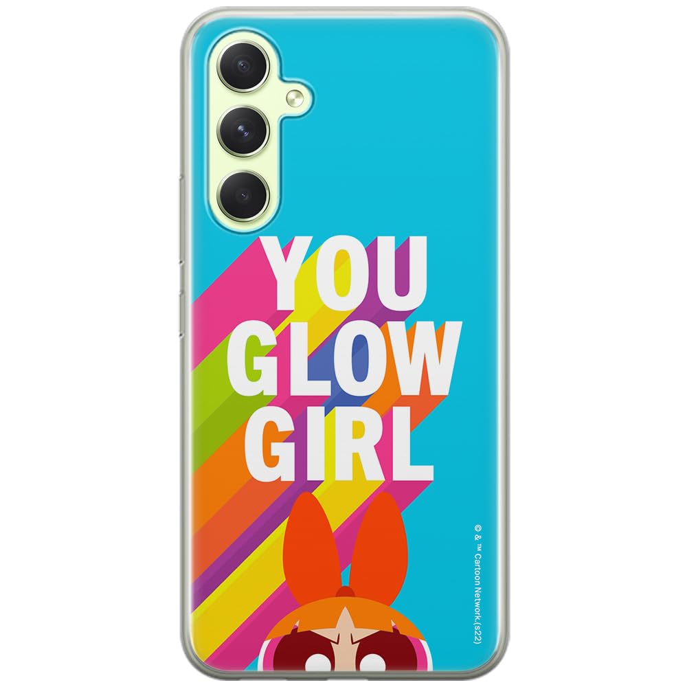 ERT GROUP mobile phone case for Samsung A54 5G original and officially Licensed The Powerpuff Girls pattern 042 optimally adapted to the shape of the mobile phone, case made of TPU