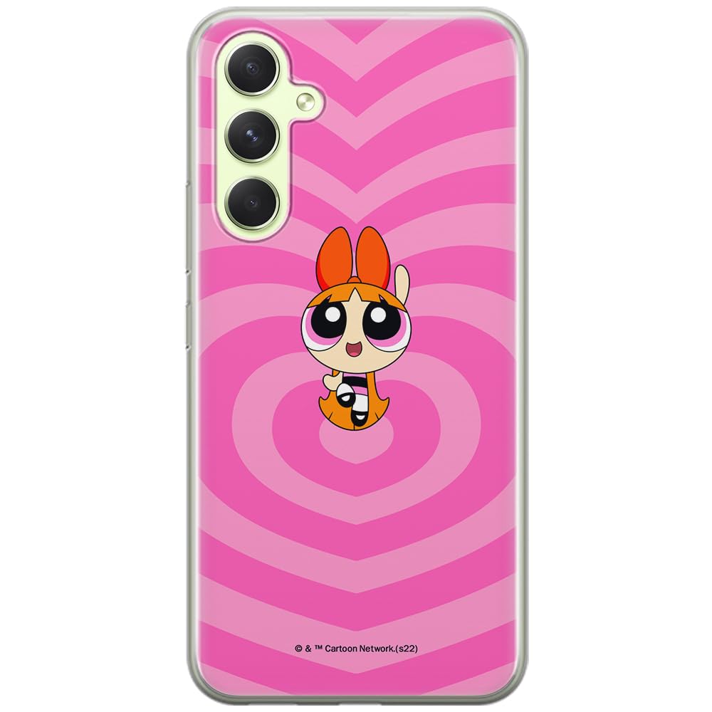 ERT GROUP mobile phone case for Samsung A54 5G original and officially Licensed The Powerpuff Girls pattern 004 optimally adapted to the shape of the mobile phone, case made of TPU