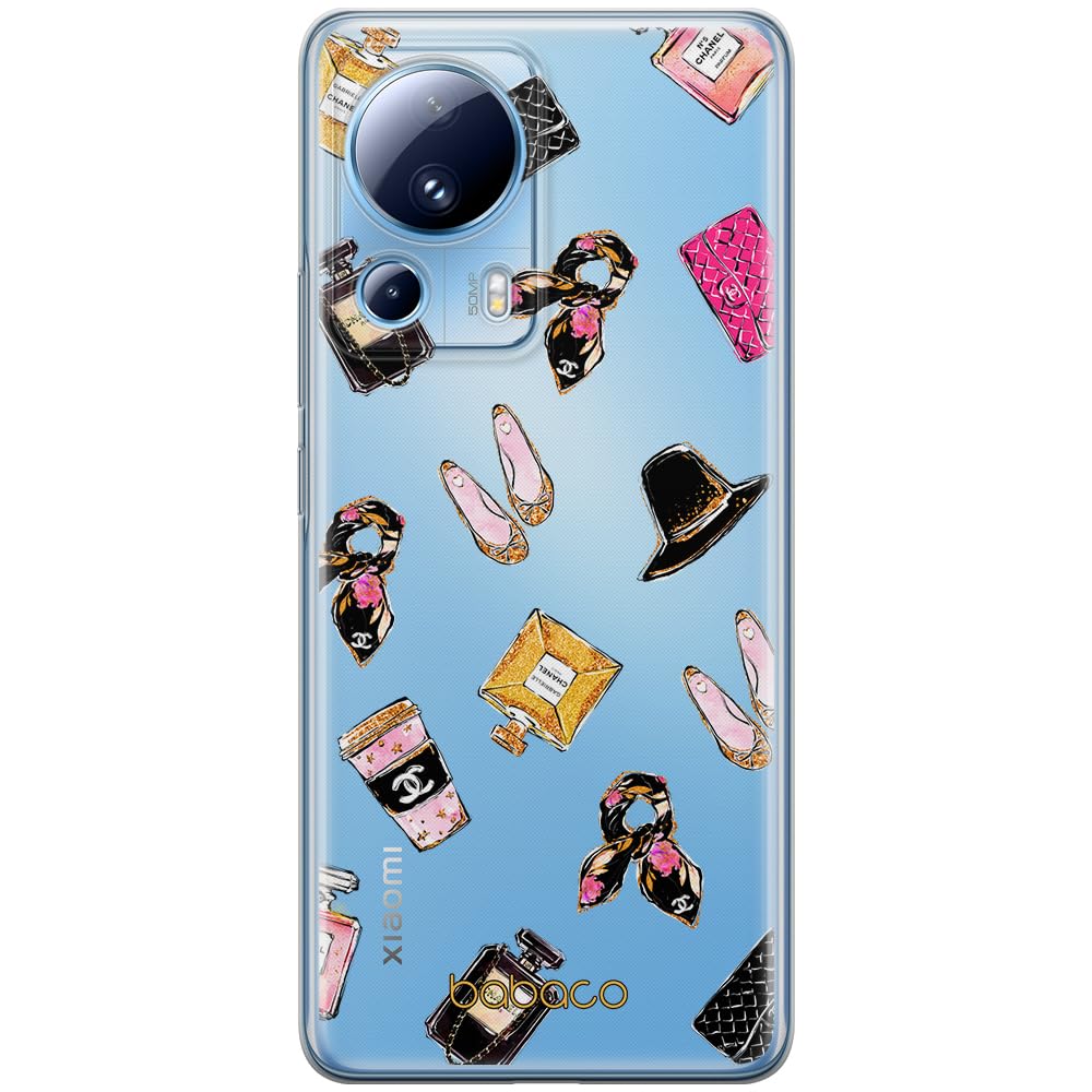 Babaco ERT GROUP mobile phone case for Xiaomi 13 LITE/CIVI 2 original and officially Licensed pattern Fashion 002 optimally adapted to the shape of the mobile phone, partially transparent