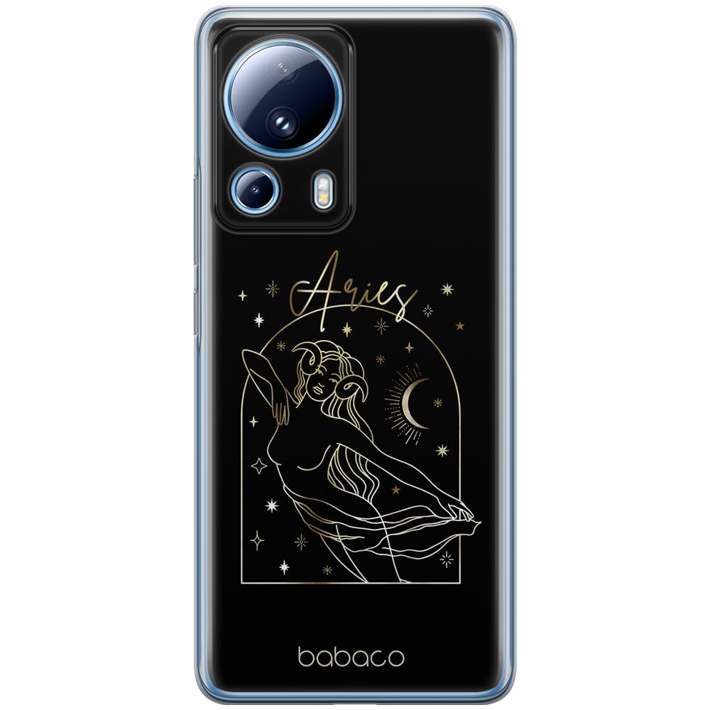 Babaco ERT GROUP mobile phone case for Xiaomi 13 LITE/CIVI 2 original and officially Licensed pattern Zodiac Woman 001 optimally adapted to the shape of the mobile phone, case made of TPU