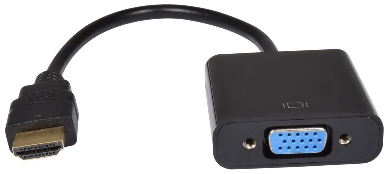 AV:Link | HDMI Plug to VGA Socket | 140mm