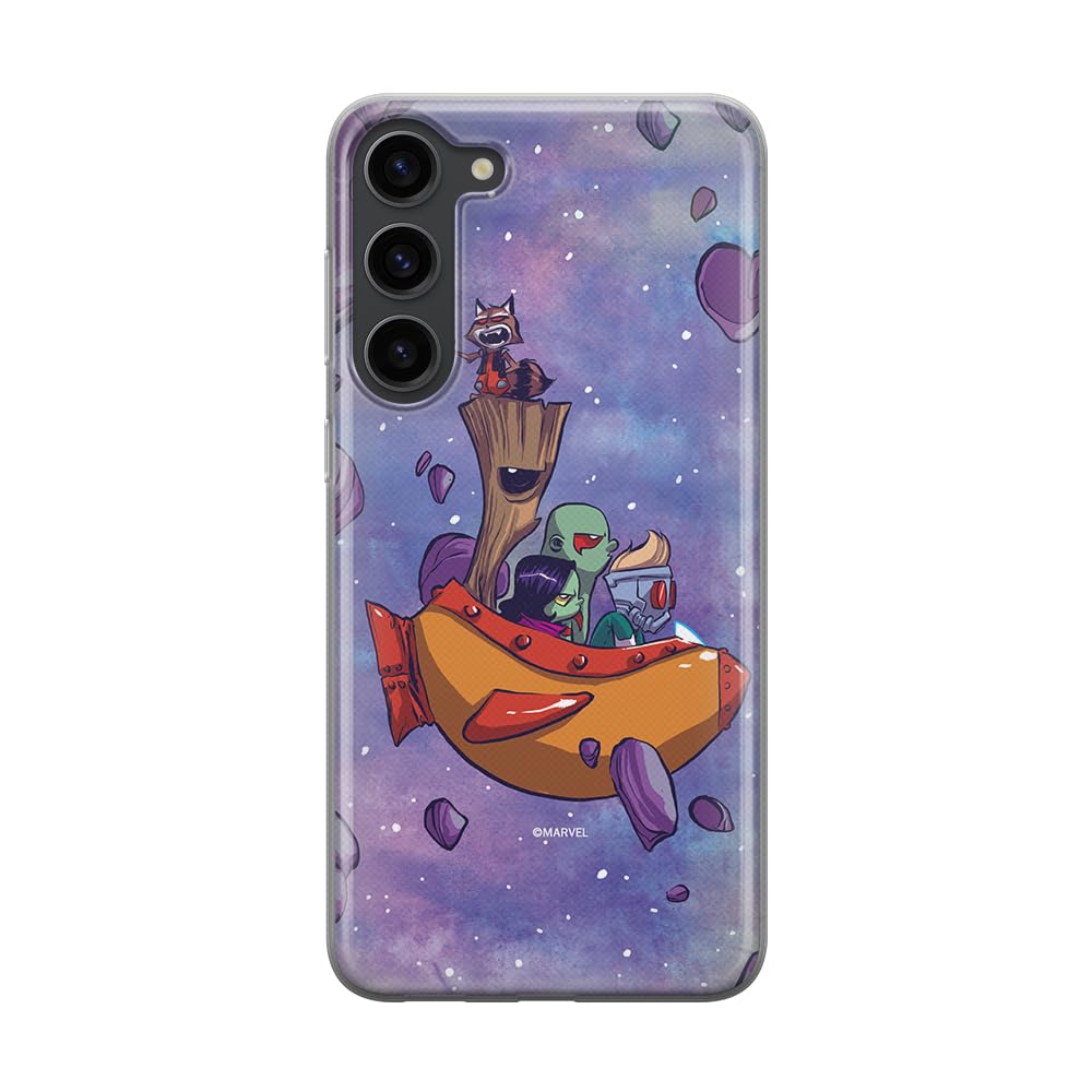 ERT GROUP mobile phone case for Samsung S23 PLUS original and officially Licensed Marvel pattern Guardians of the Galaxy 010 optimally adapted to the shape of the mobile phone, case made of TPU