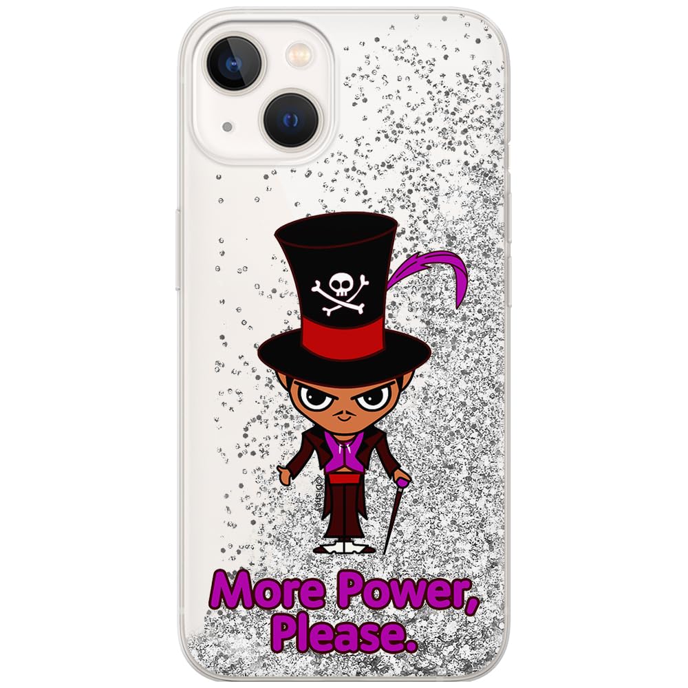 ERT GROUP mobile phone case for Apple Iphone 13 original and officially Licensed Disney pattern Dr. Facilier 001 optimally adapted to the mobile phone, with glitter overflow effect