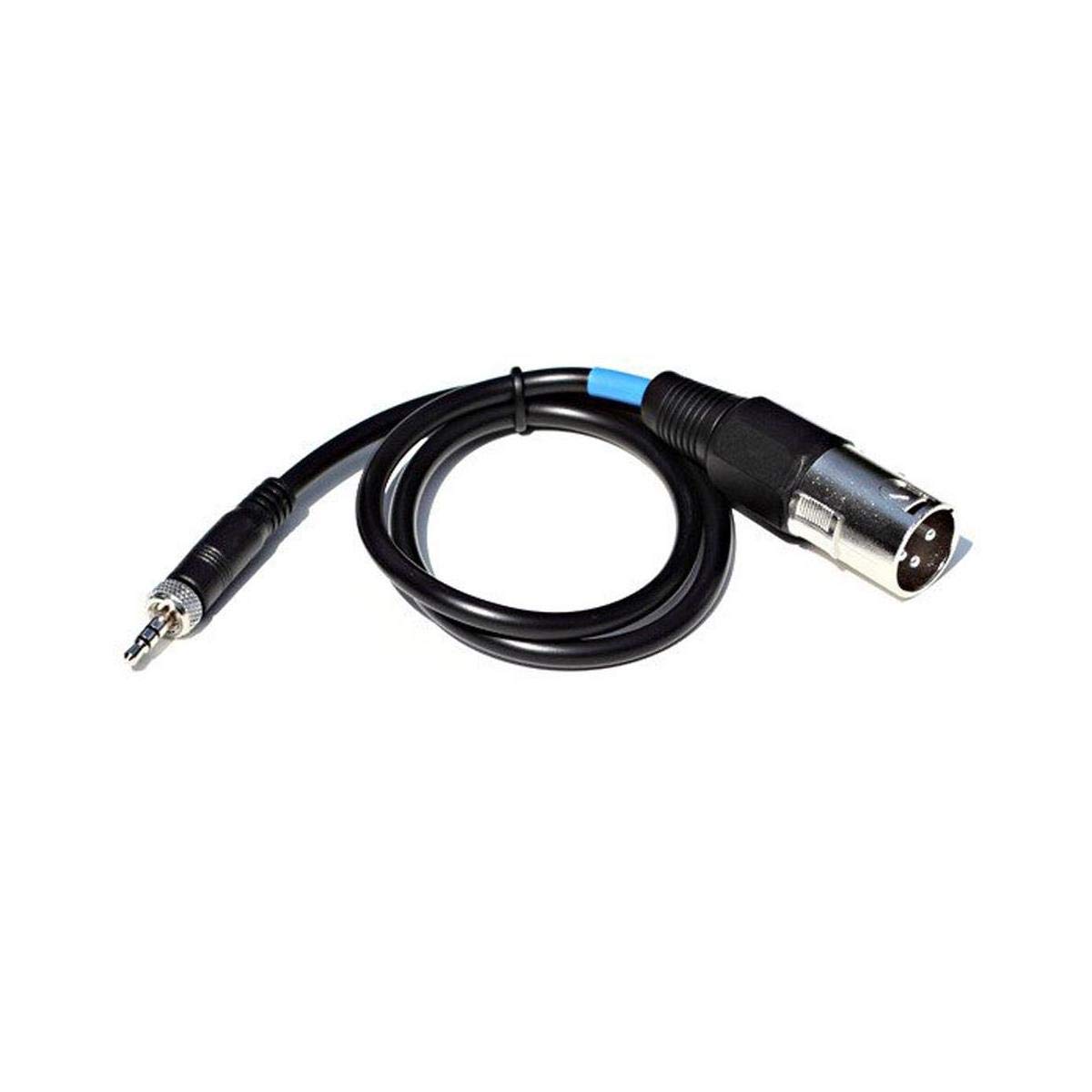 Sennheiser 554387 XLR (3-pin) 3.5mm Black,Blue Audio Cable - XLR (3-pin), Male, 3.5mm, Male, Black, Blue)