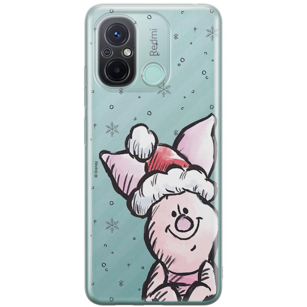 ERT GROUP mobile phone case for Xiaomi REDMI 12C/ REDMI 11A original and officially Licensed Disney pattern Winnie the Pooh & Friends 027, partially transparent