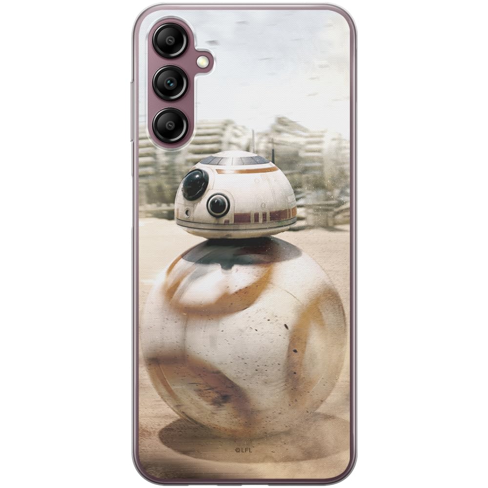 ERT GROUP mobile phone case for Samsung A14 4G/5G original and officially Licensed Star Wars pattern BB 8 001 optimally adapted to the shape of the mobile phone, case made of TPU